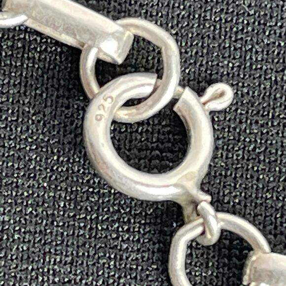 Navajo Turquoise Sterling Earrings Necklace Bracelet McCray JM Lapis Silver Set - Picture 10 of 12